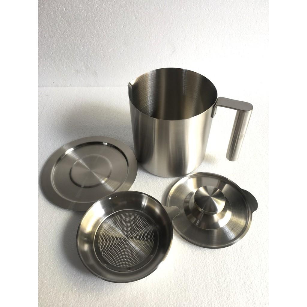 Ca lọc dầu và các tạp chất. Chất liệu Inox SUS 304