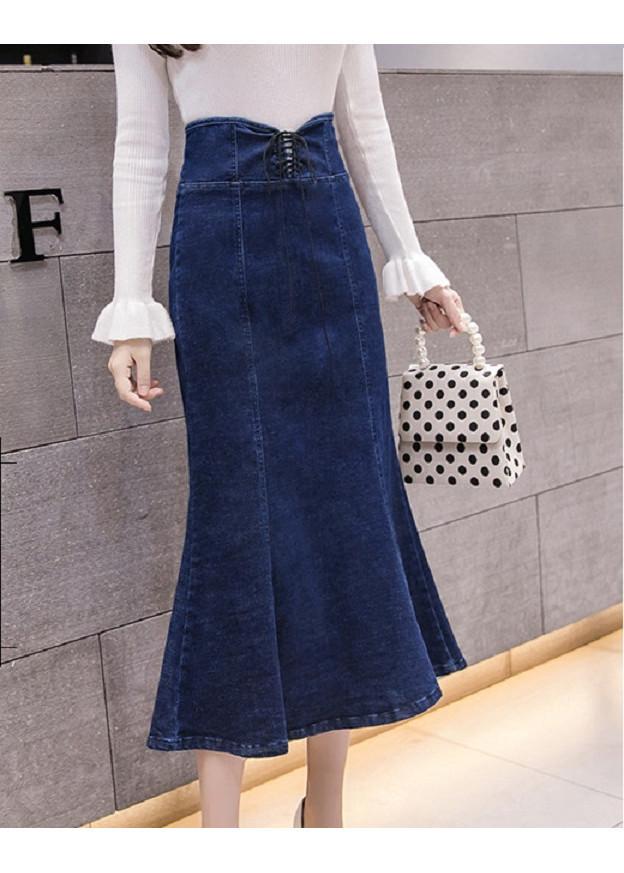 Chân Váy Denim AZUL Đuôi Cá Xuất Nhật Dư Xịn 12863