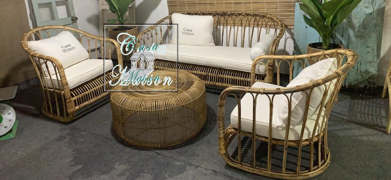 Bộ sofa mây tự nhên CaSa Mai Son