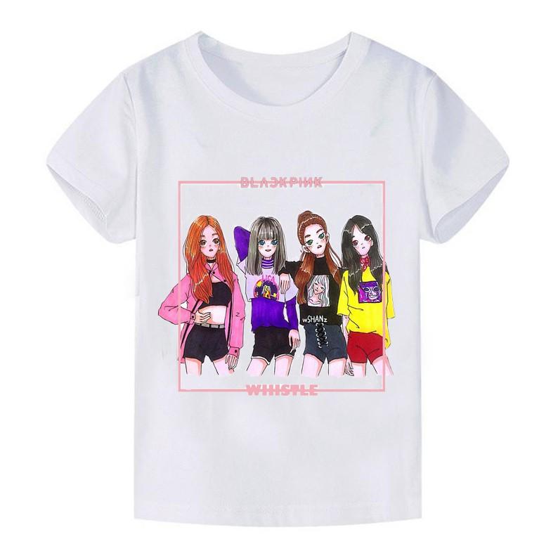 Áo BLACK PINK áo phông in hình chibi Black Pink cực đẹp