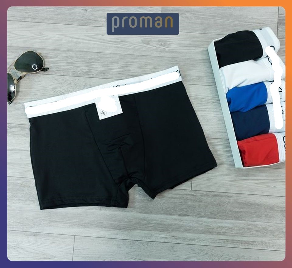 Quần lót nam boxer thun lạnh cao cấp, quần sịp nam co dãn 4 chiều SD01 - PROMAN