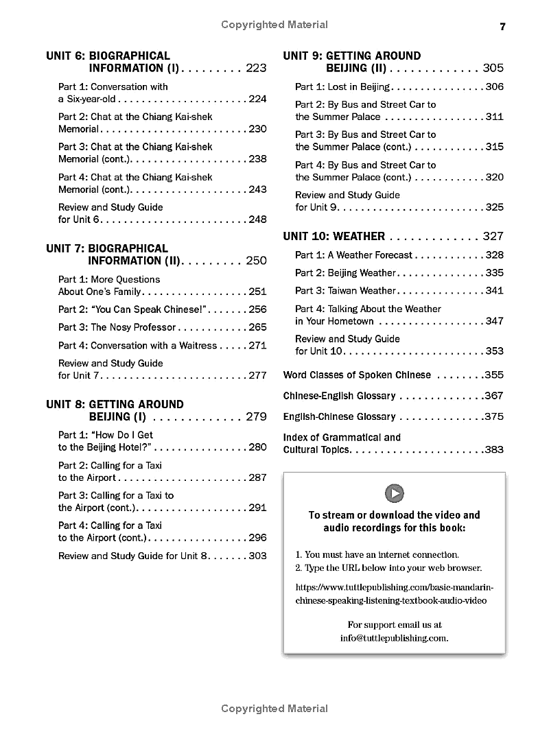 Sách ngoại văn: Basic Mandarin Chinese - Speaking &amp; Listening (Audio &amp; Video Recordings Included)