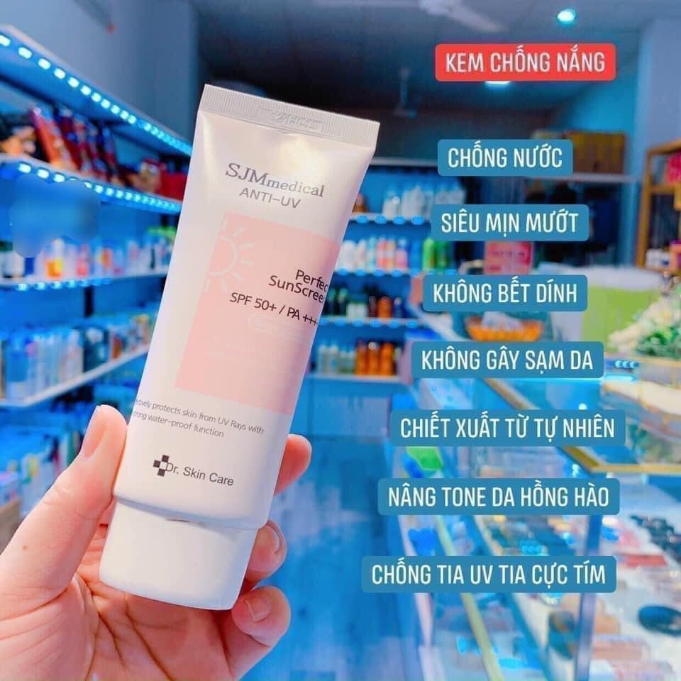 Kem chống nắng chống nước nâng Tone SJM Medial Anti UV Dr Skin Care