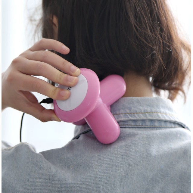 Máy Massage Mini Cầm Tay 3 Đầu