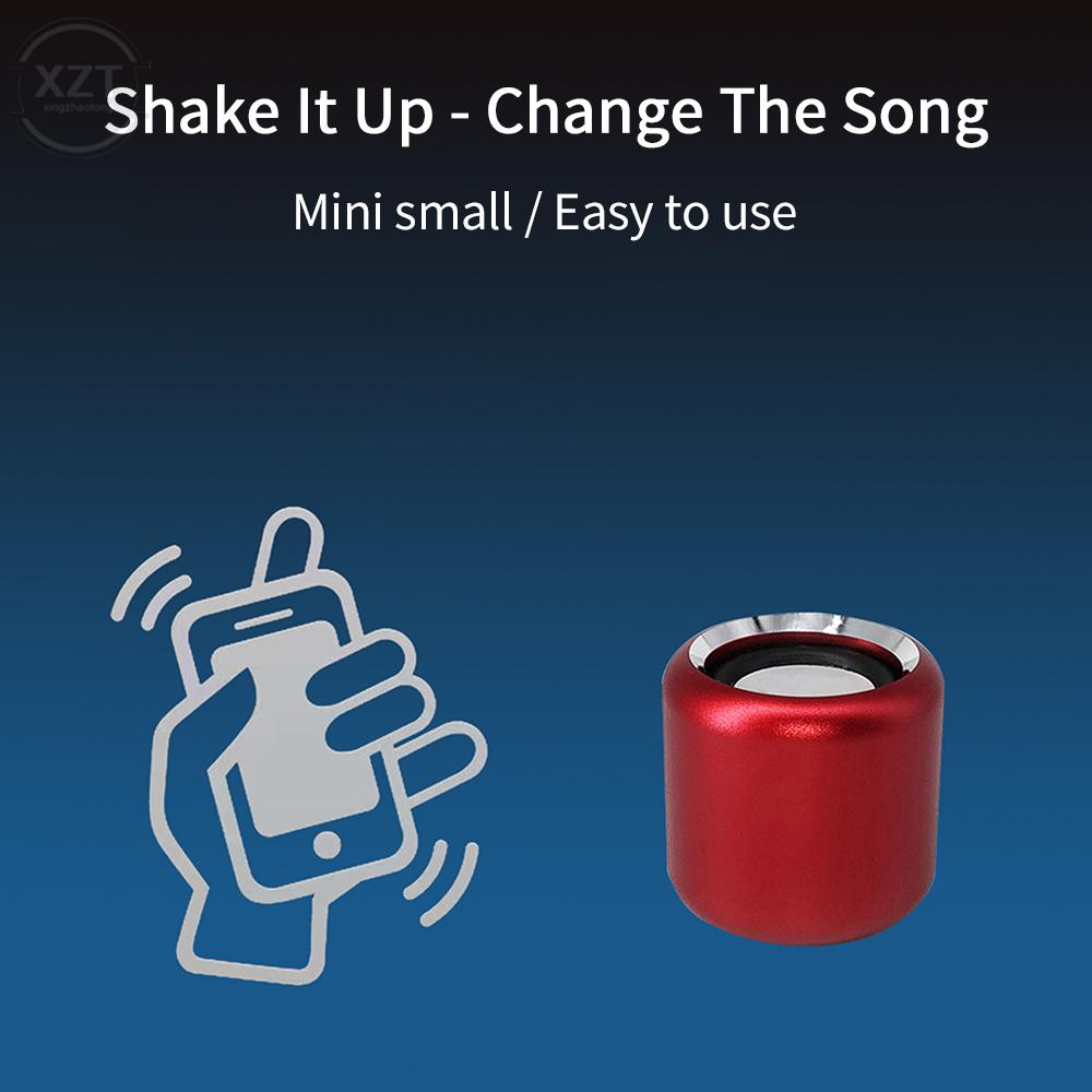 Sáng Tạo Mới Âm Thanh Nổi Hifi Kim Loại Loa Siêu Trầm Không Dây Loa Bluetooth Không Dây Máy Nghe Nhạc Mini Hợp Kim Nhôm Hẹn Giờ Loa Màu sắc: Đen