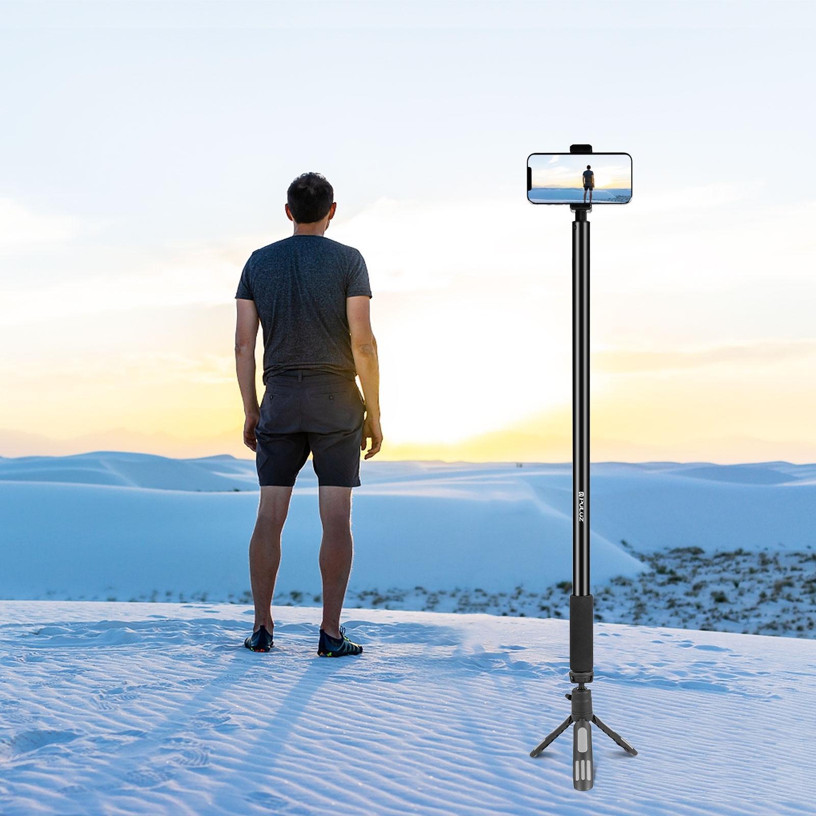 Selfie Tripod, Extension Rod for Gimbal Rustproof Accessories Compact Monopod Handheld Portable Selfie Extension for x2 x3