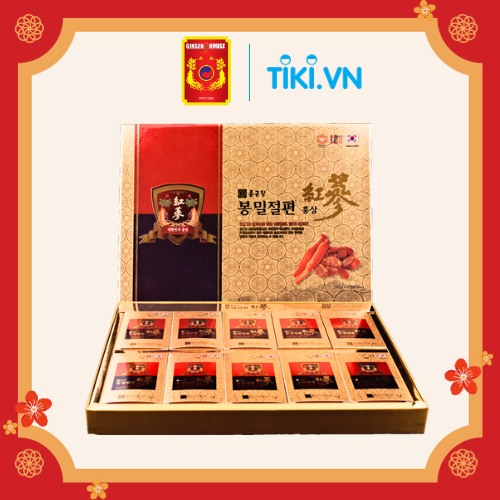 Thực Phẩm Chức Năng Hỗ Trợ Bồi Bổ Sức Khỏe Hồng Sâm Lát Chong Kun Dang Ginseng House 200g