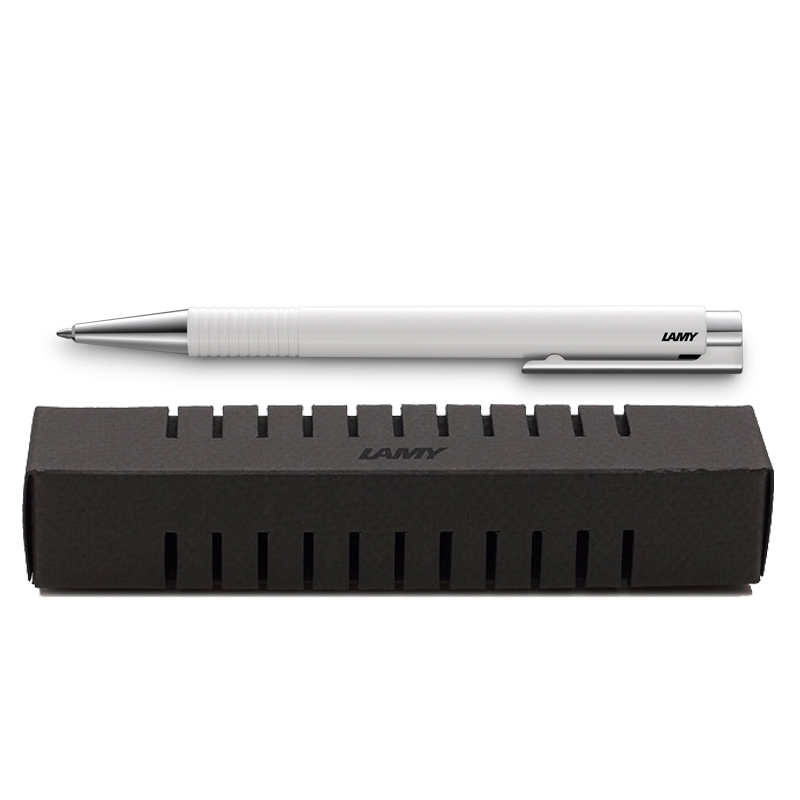 Bút bi Lamy Logo M+ (White) - Hàng Chính Hãng