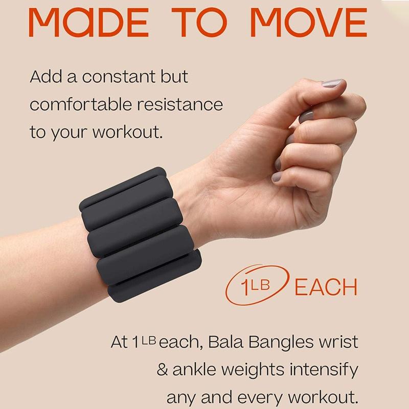 Weight-bearing Bracelet Men and Women Yoga Silicone Wrist Weight-bearing Sandbag Running Leggings Fitness Equipment