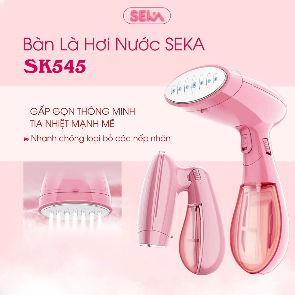 Bàn Là Ủi Hơi Nước Cầm Tay SEKA SK545 - Hàng Chính Hãng