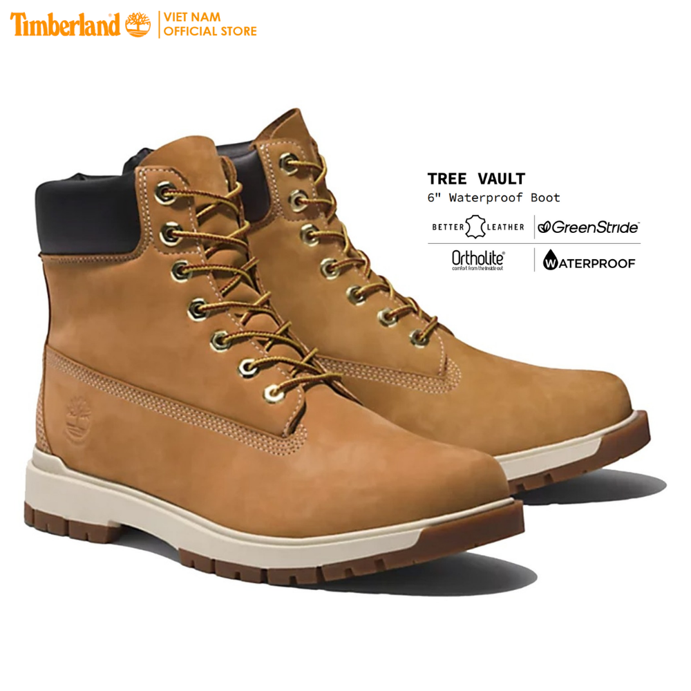 Original Timberland Giày Cổ Cao Nam 6-inch Premium Waterproof Boots Tree Vault TB0A5NGZ24