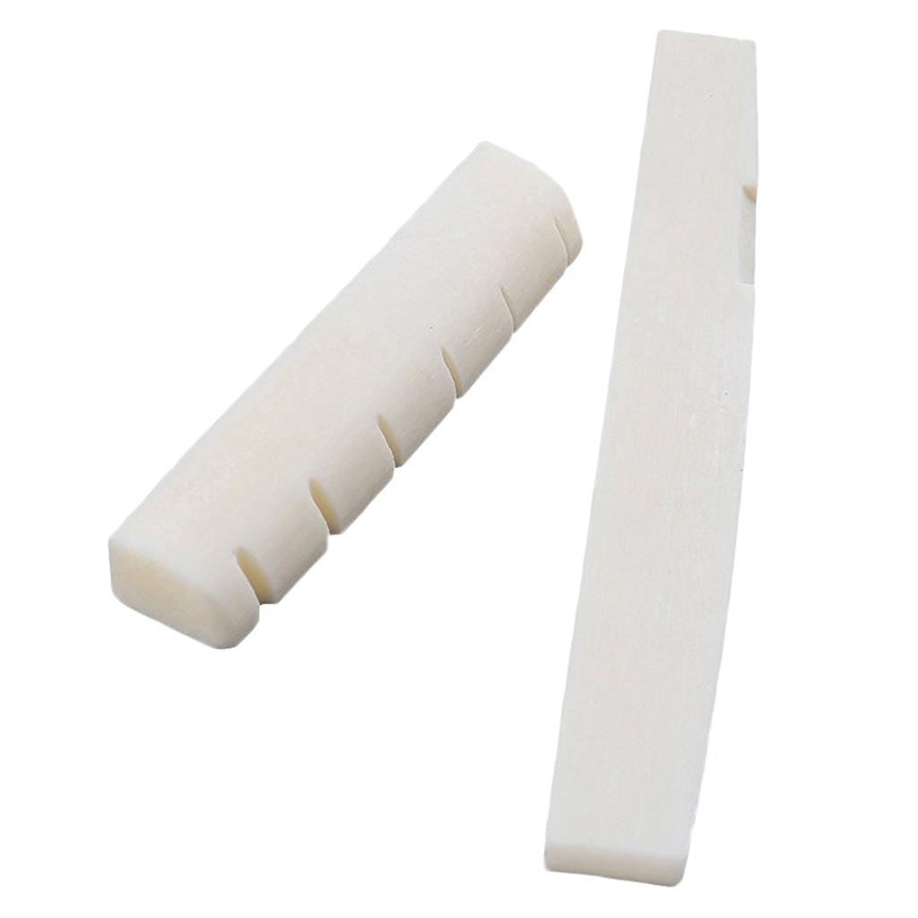 Bò Xương Đàn Guitar Hạt Xẻ Rãnh Yên Ngựa Khắc Cho 6 Dây Đàn Guitar Phụ Kiện