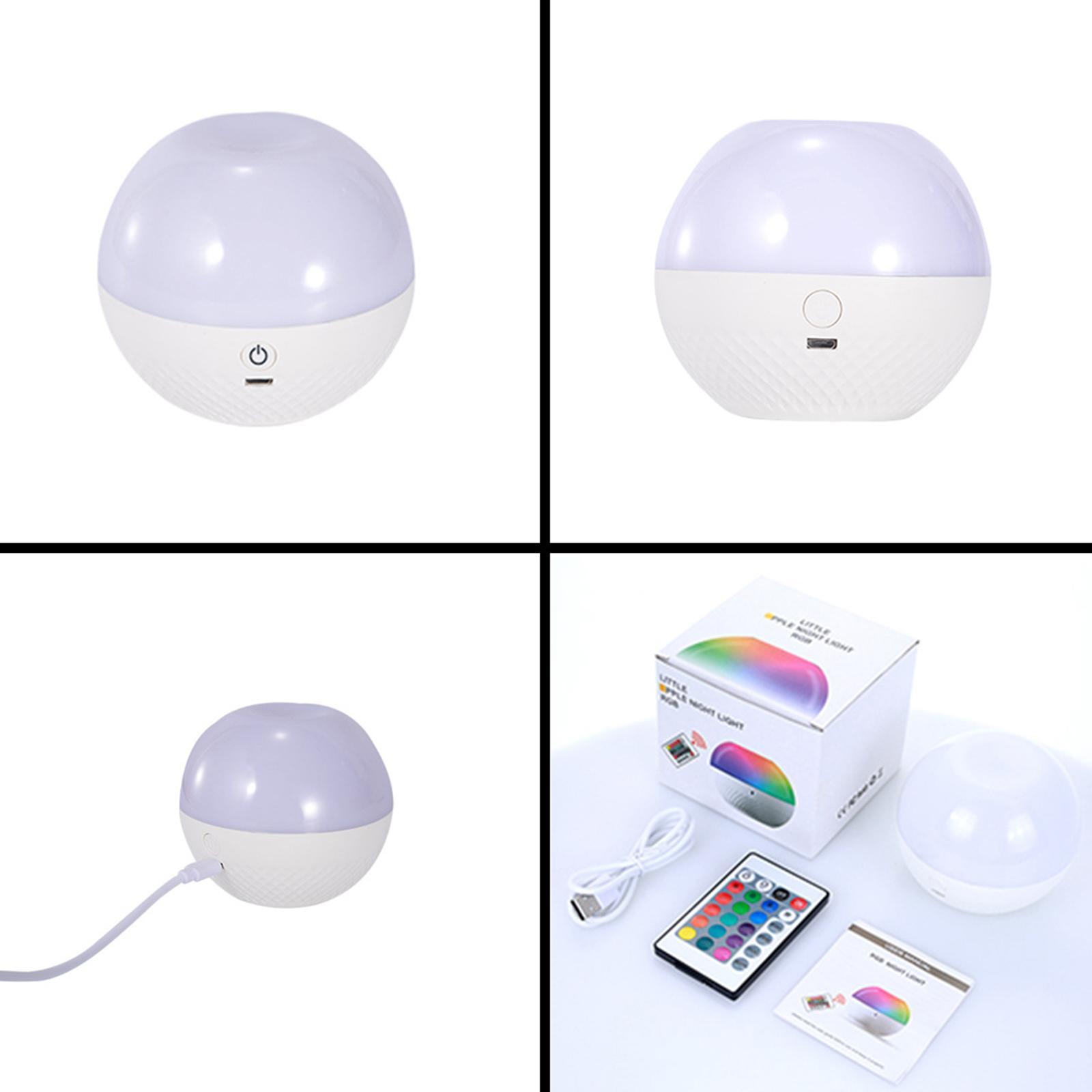 LED Night Light 16 Decor USB Birthday Gift for Bedroom Baby