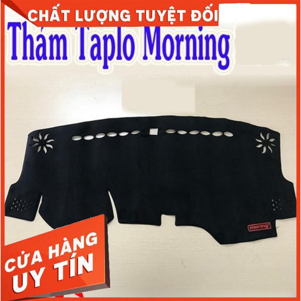 Morning,Thảm taplo lông cừu xe Kia Morning 2008-2019