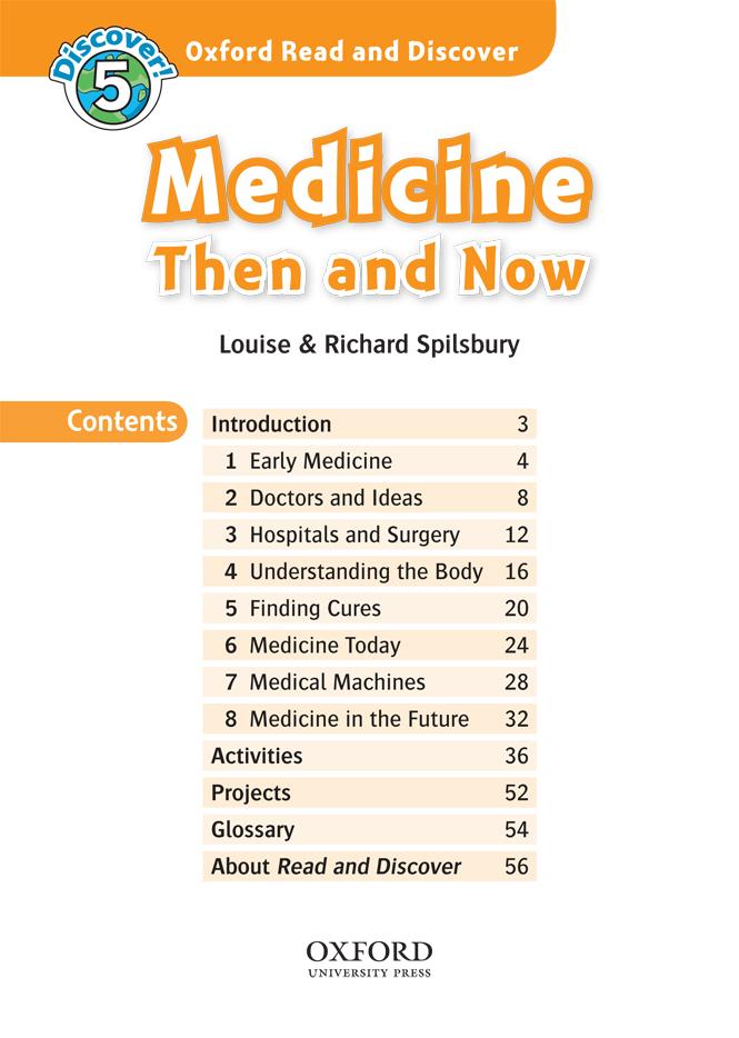 Oxford Read and Discover 5 Medicine Then and Now