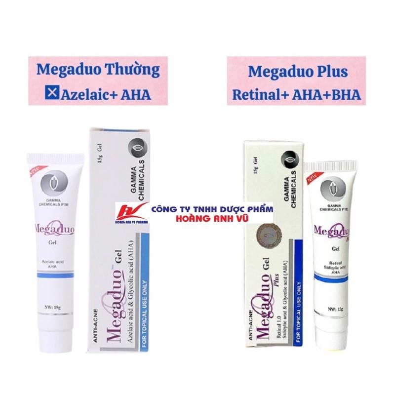 MEGADUO GEL &amp; MEGADUO PLUS GEL - GEL MỤN, MỜ THÂM, DƯỠNG DA