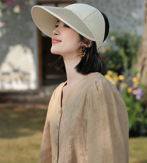 Mũ rộng vành chống nắng chống tia cực tím cao cấp mới, nón đi nắng đi biển thời trang