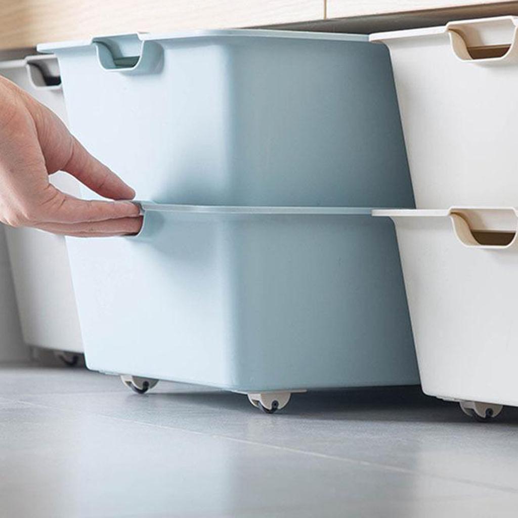 2x 4x Self Adhesive Swivel Casters Drawer Storage Box Trolley Platform Carts Wheel Directional Roller Pulley Castor Noiseless