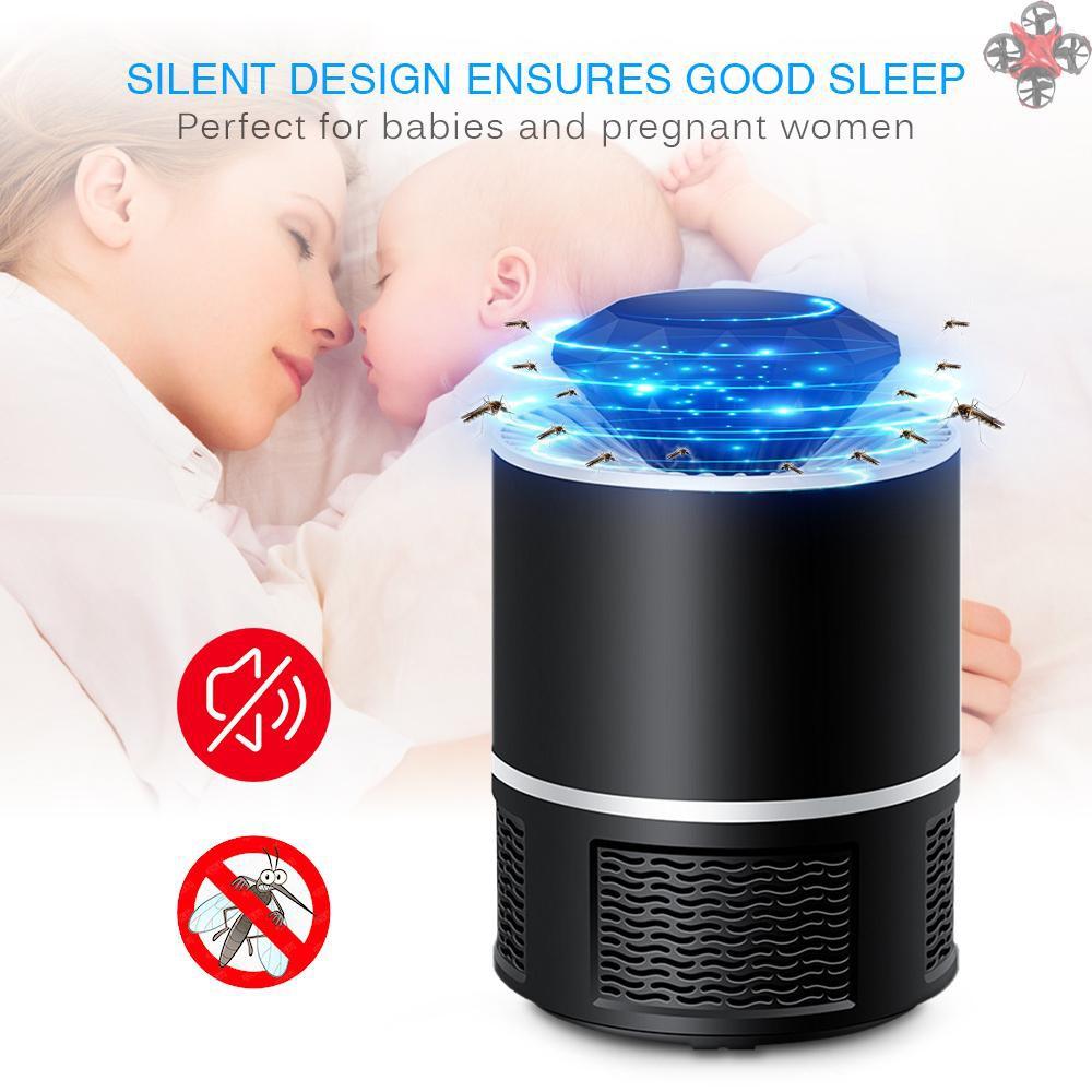 TOP Electric Mosquito Killer Lamp USB Power Anti-mosquito Trap LED Night Light Lamp Bug Insect Killer Light Repeller