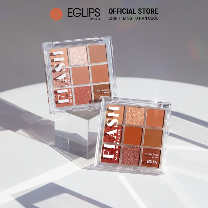 Bảng phấn mắt Eglips Flash Shadow Palette 8.1g – #01 Sunset Crush