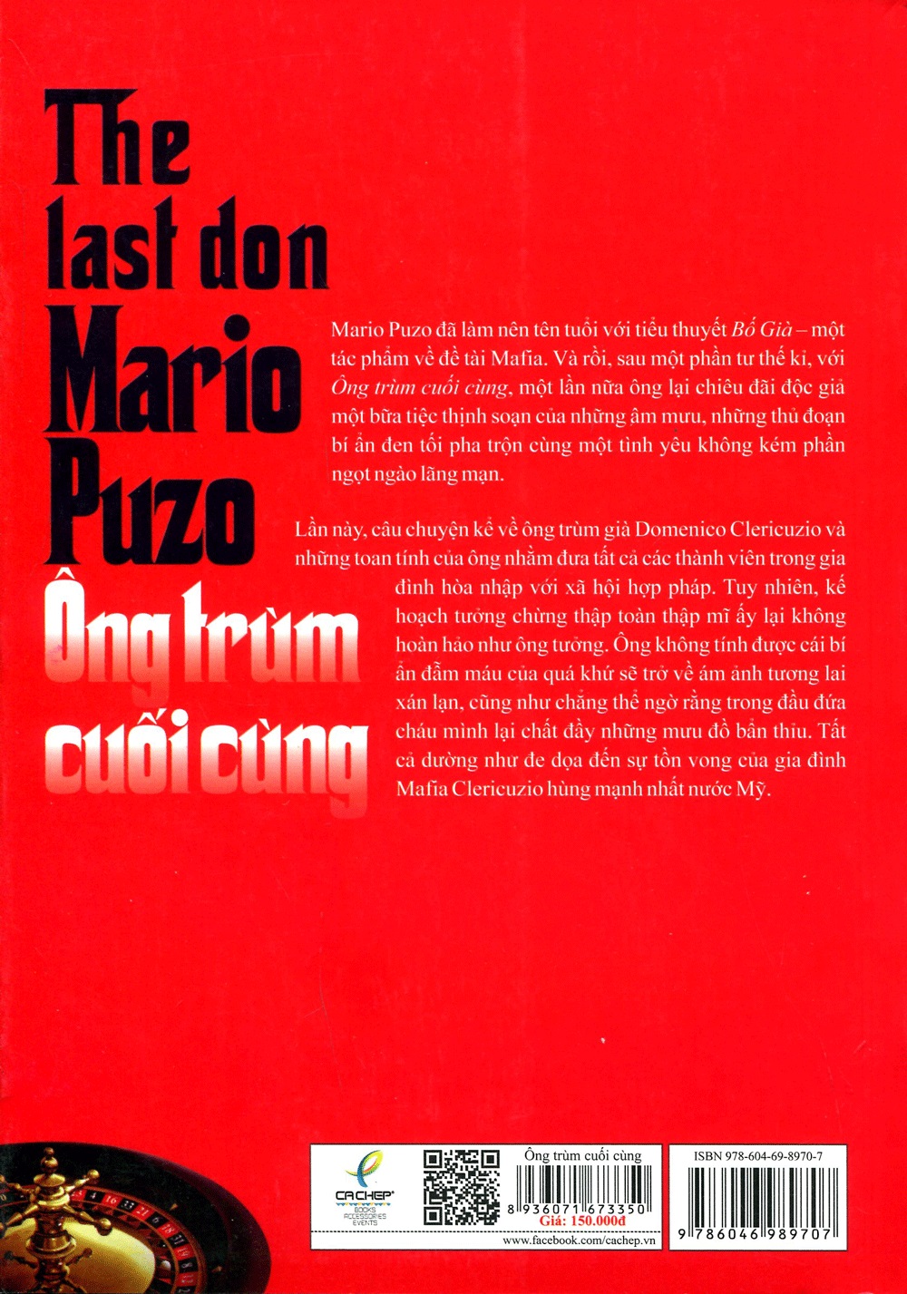 Ông Trùm Cuối Cùng (Mario Puzo) - Tặng Kèm Sổ Tay