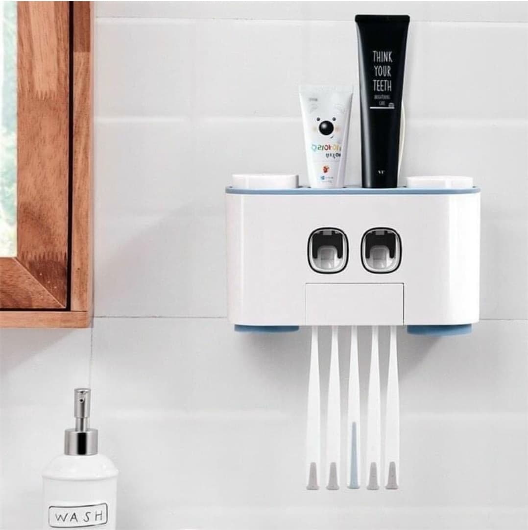 Bộ Nhả Kem Đánh Răng 2 Cốc Sang Trọng Tiện Lợi