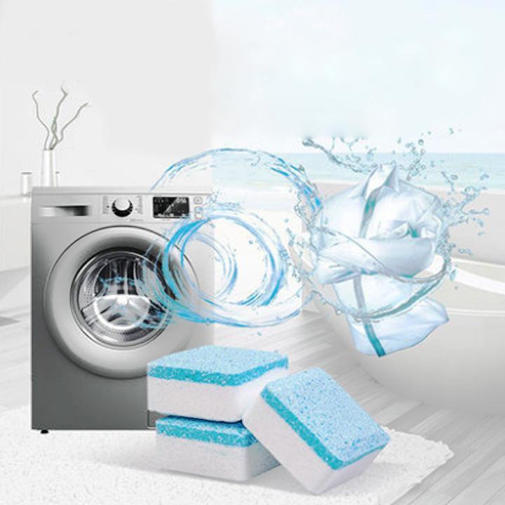 Hộp 12 Viên Vệ Sinh Tẩy Lồng Máy Giặt Chất Cặn Bẩn H103