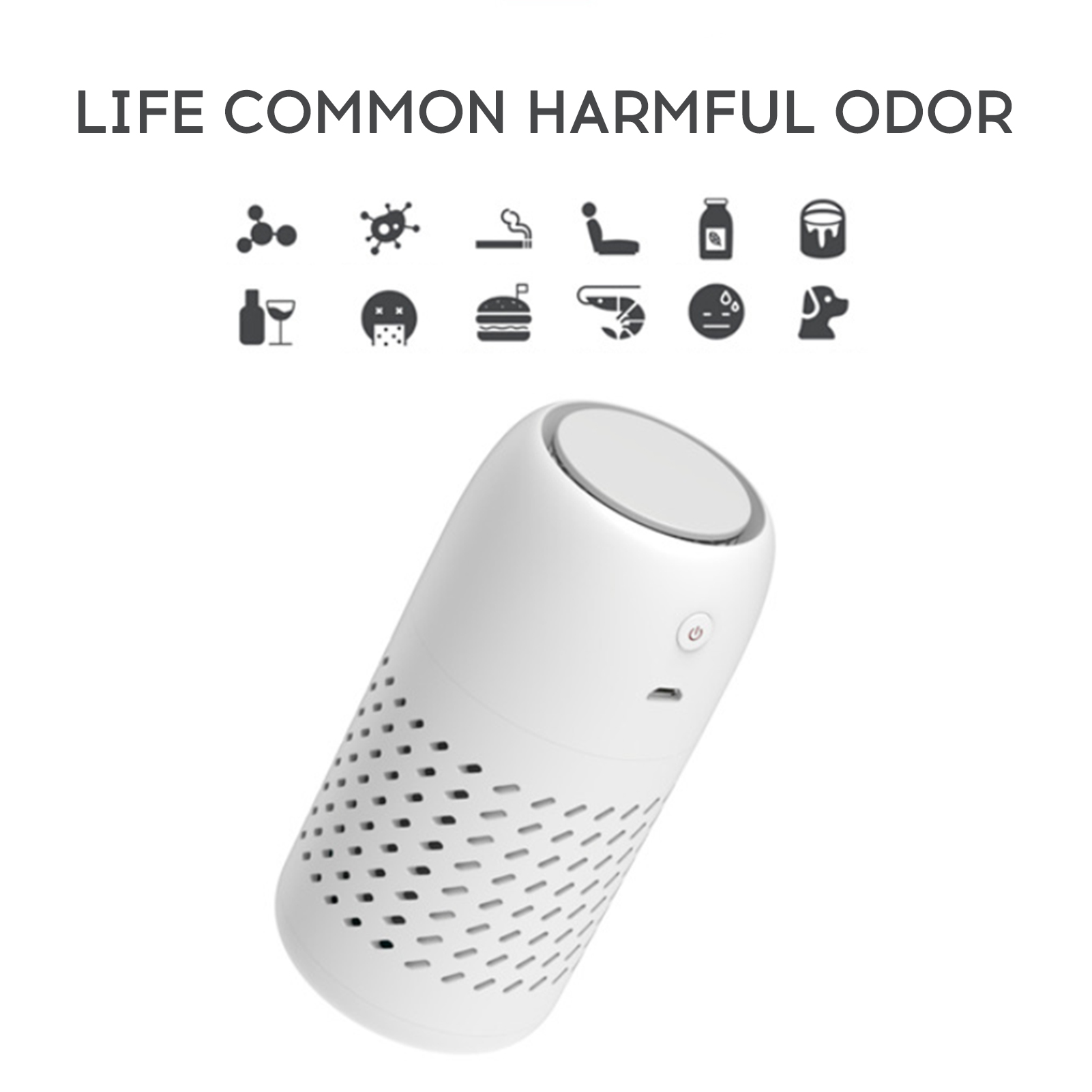 Máy lọc không khí Ion âm nhỏ PM2.5 Lọc sạch không khí cho ô tô gia đình