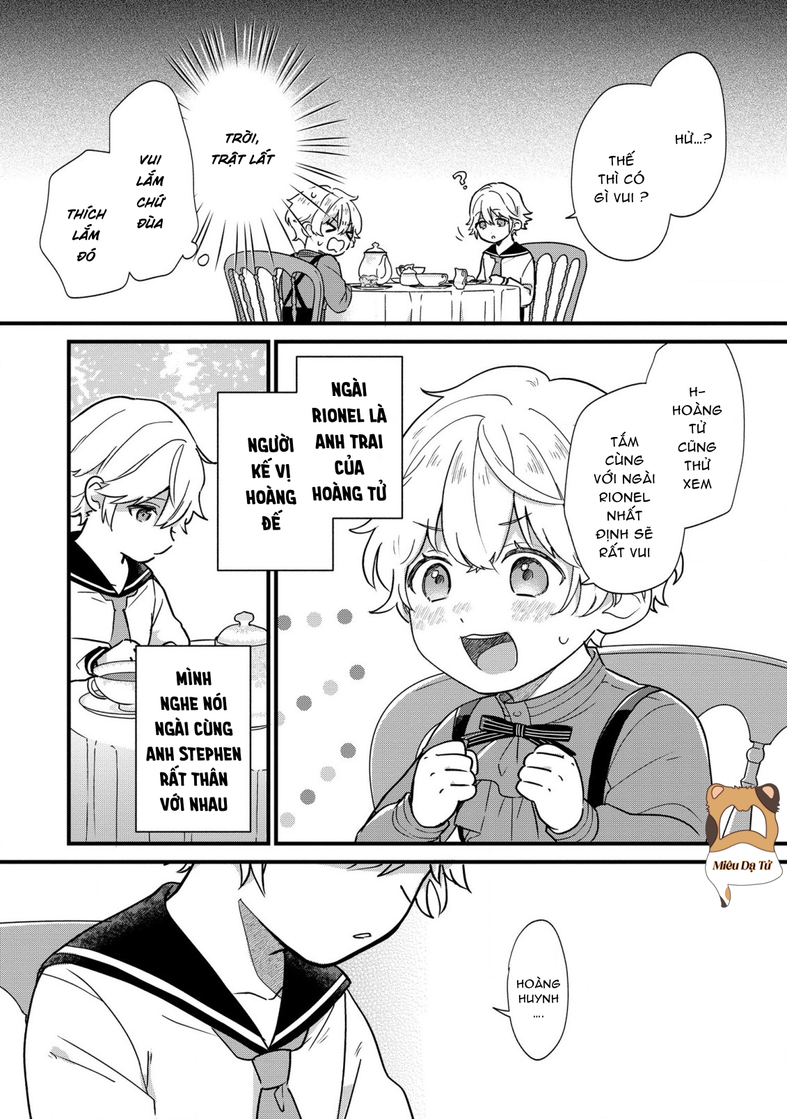 cuộc sống thường ngày muốn làm gì đó của con trai phản diện chapter 3 14