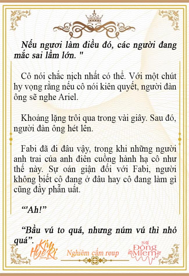 [novel 18+] ariel, thánh nữ dâm đãng chapter 44 11