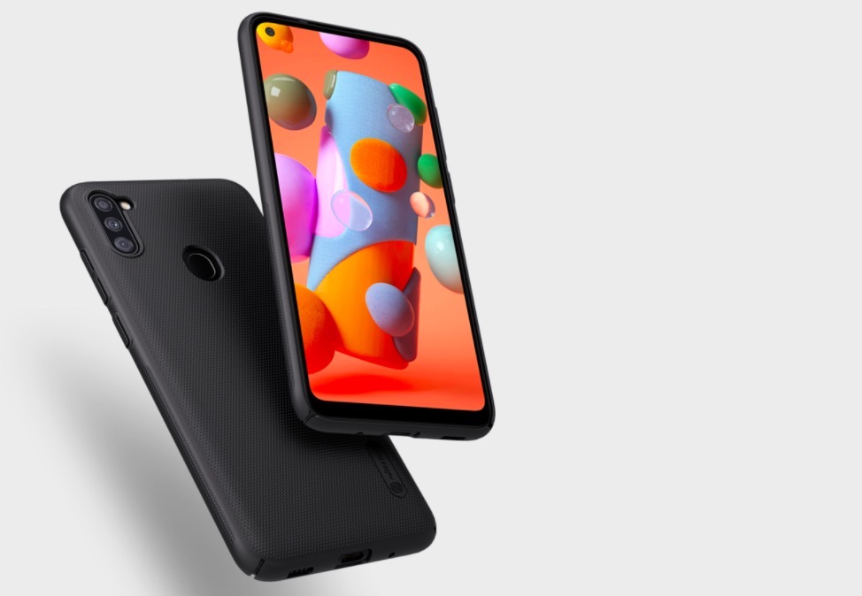 Ốp lưng SamSung Galaxy A11 chính hãng Nillkin dạng sần - Hàng Chính Hãng