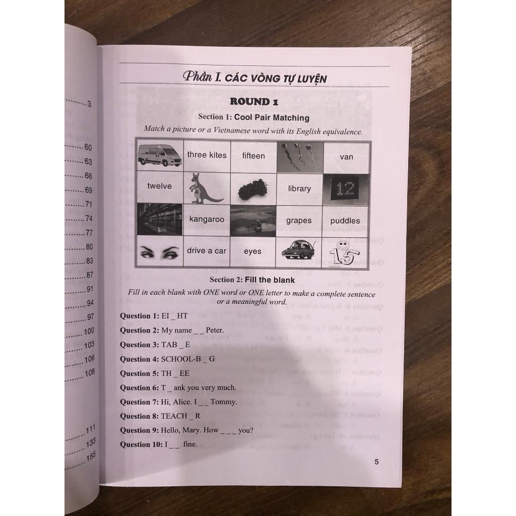 Sách - Hướng dẫn giải violympic tiếng anh 3