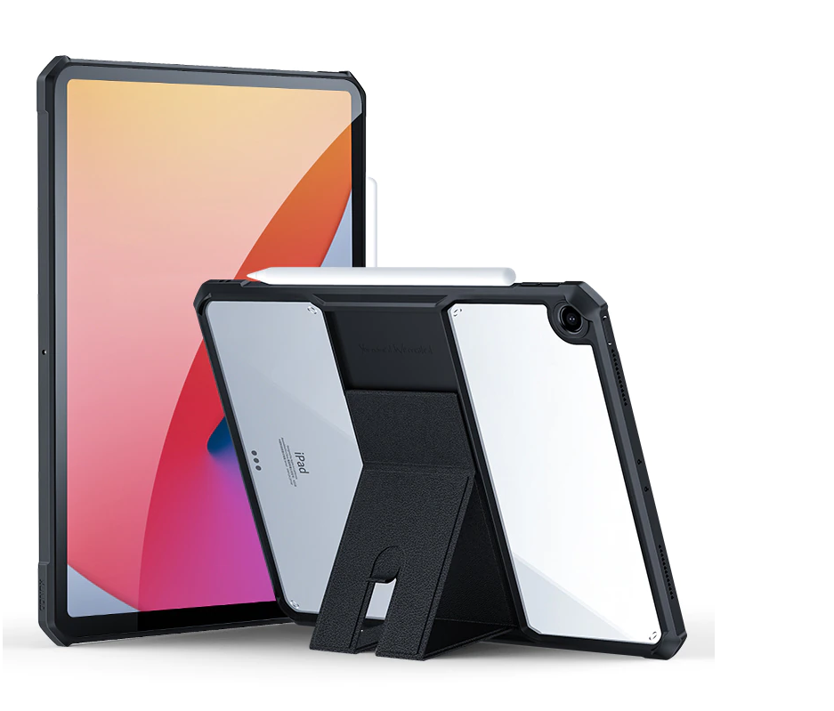 Ốp lưng chống sốc cho iPad Gen 7/8/9 , Mini 4/5, Mini 6, Gen 10 , Pro 11inch 2020/2021/2022 , Pro 12.9inch 2020/2021/2022 chính hãng XUNDD có giá đỡ 3 chế độ - Hàng chính hãng