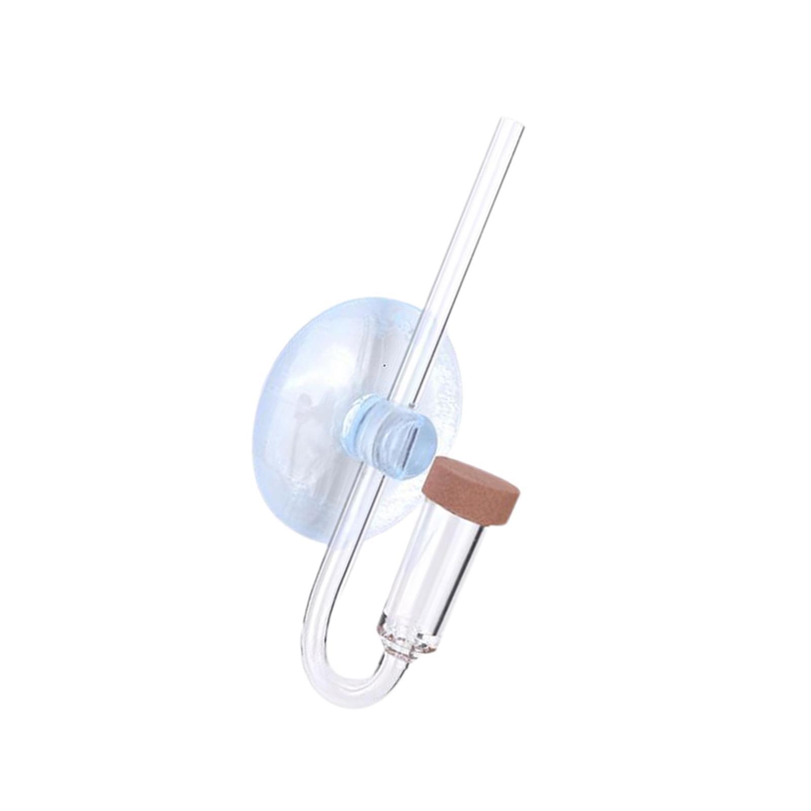 CO2 Diffuser U Shape Transparent Acrylic for Aquarium Fish Tank Equipment