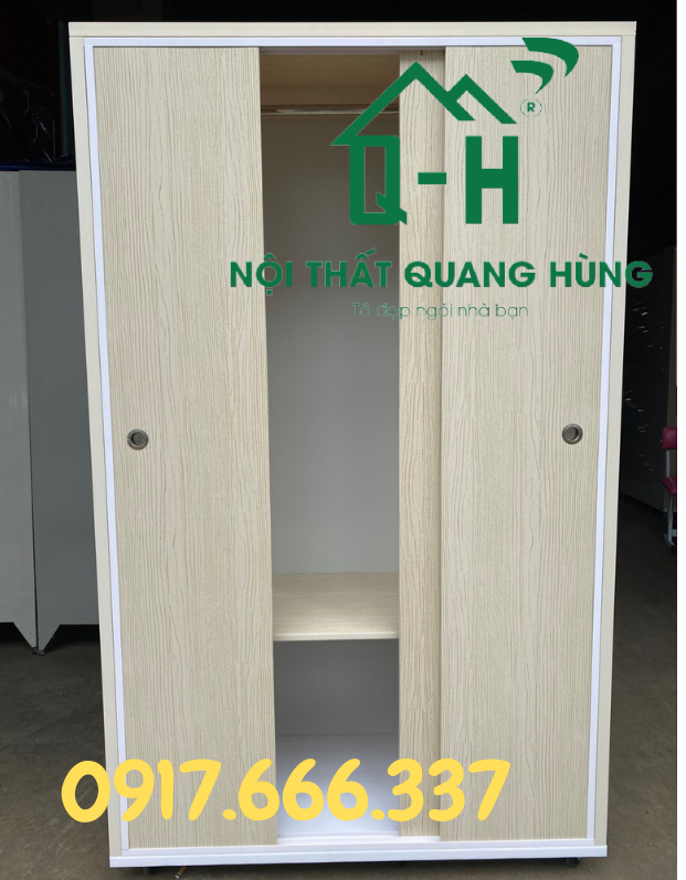 TỦ NHỰA ĐÀI LOAN 3 CÁNH CỬA LÙA MÀU KEM SỒI 1M7X1MX45CM DÀNH CHO GIA ĐÌNH