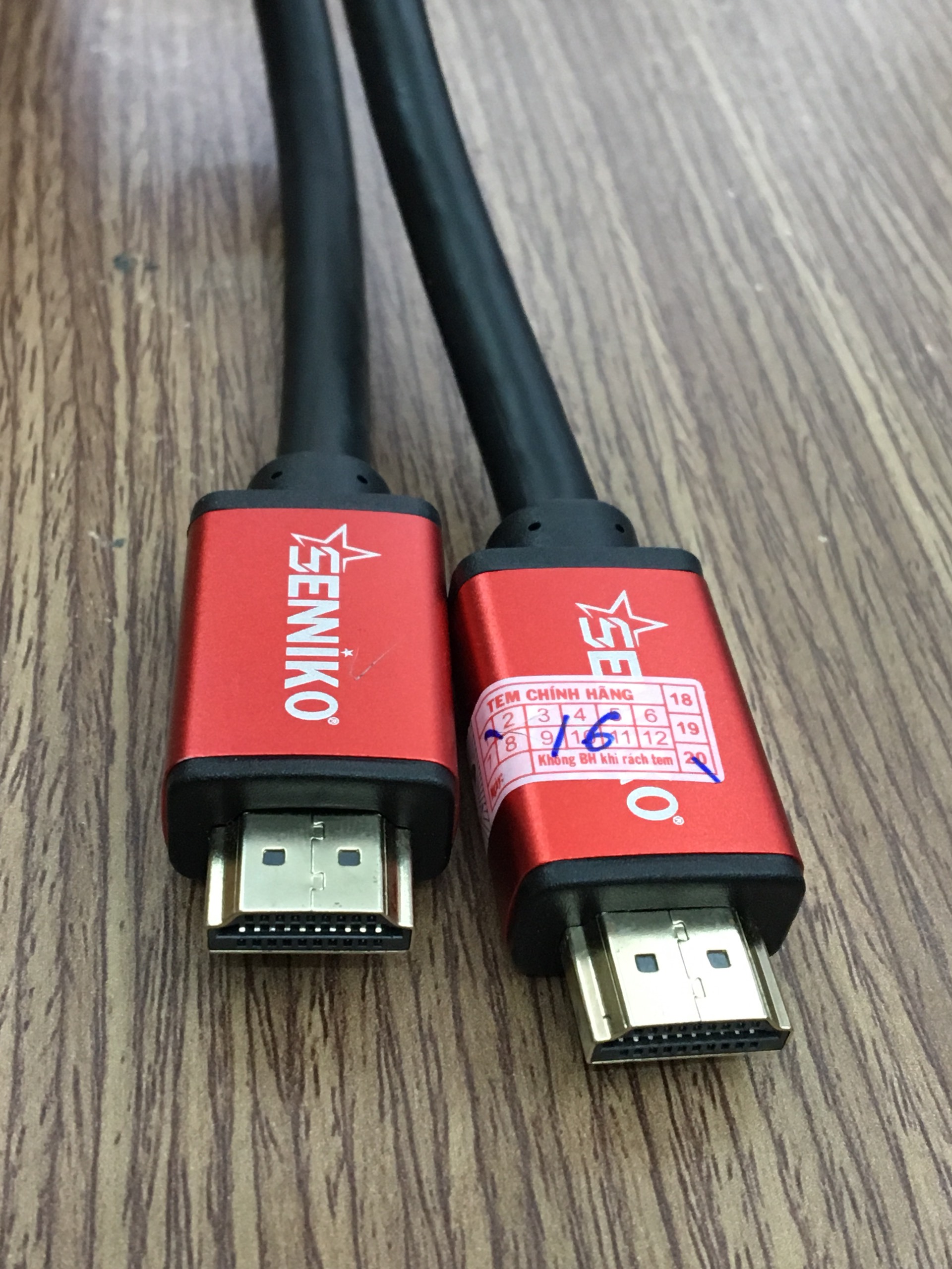 Cáp HDMI 15M SENNIKO HDTV 4K*2K (19+1) - HDMI To HDMI Hàng Nhập Khẩu