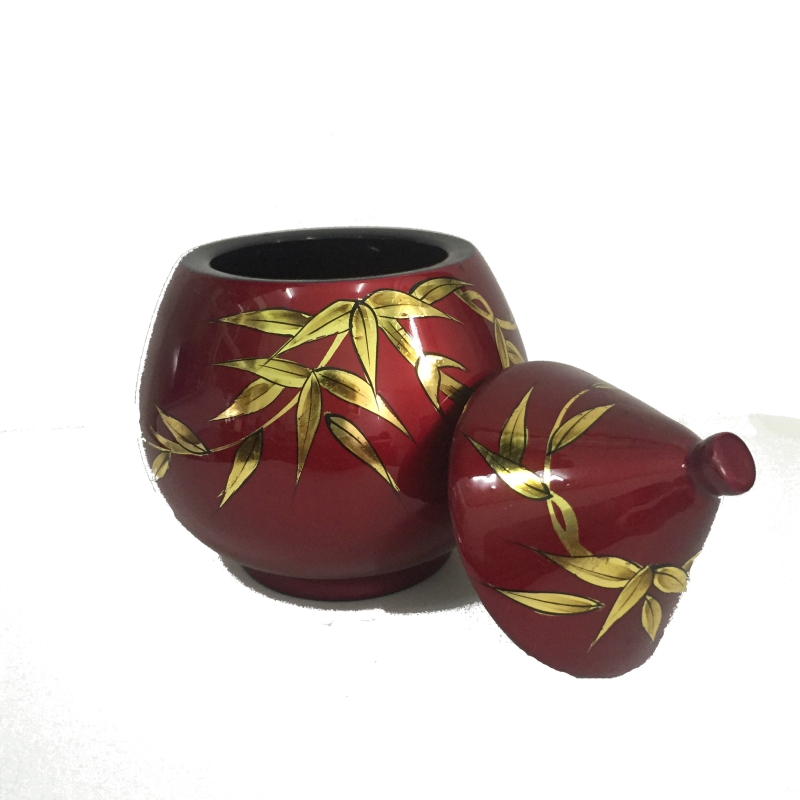 Hủ mận sơn mài size M