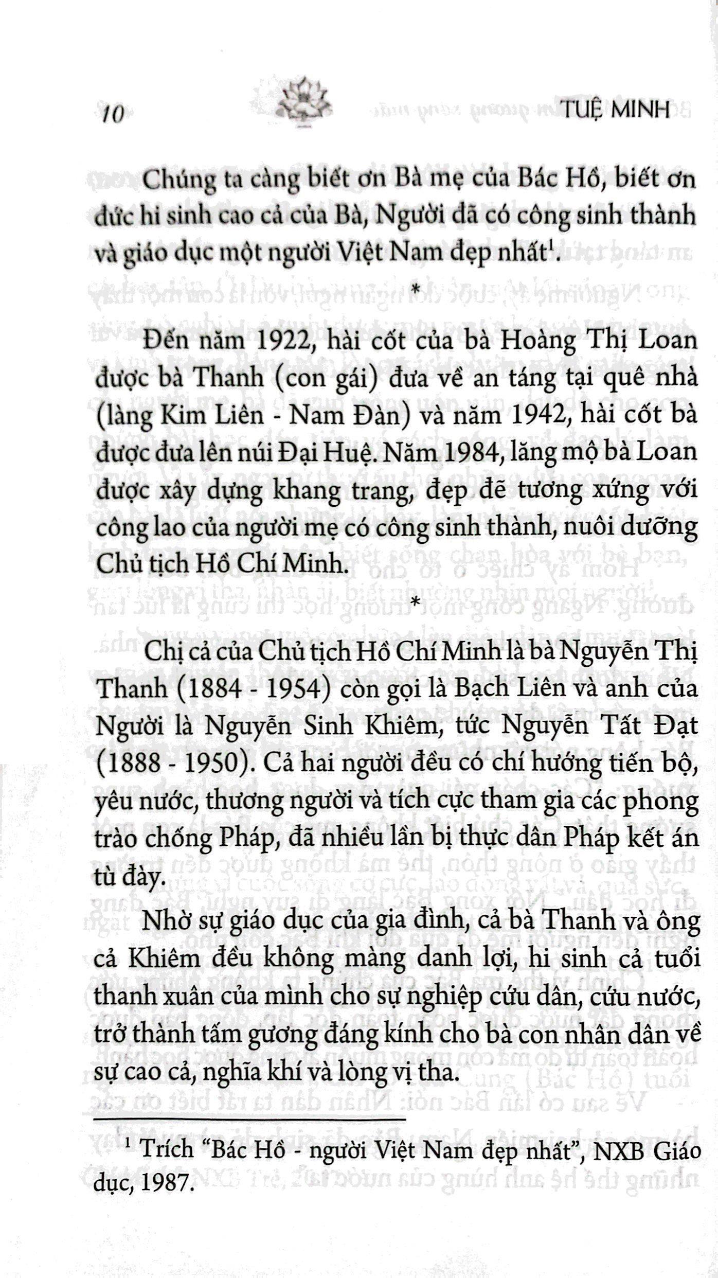Bác Hồ Tấm Gương Sáng Mãi