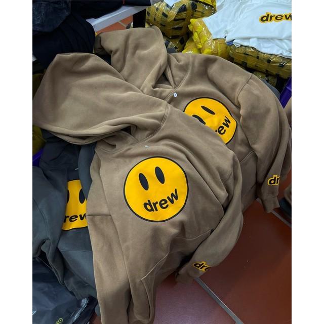 Áo Hoodie DREW Unisex Nam Nữ thu đông Nỉ Ngoại From Rộng