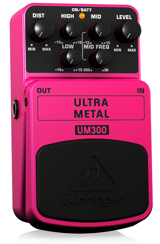 Guitar Stompboxes Behringer UM300 -Heavy Metal Distortion Effects Pedal- Hàng chính hãng