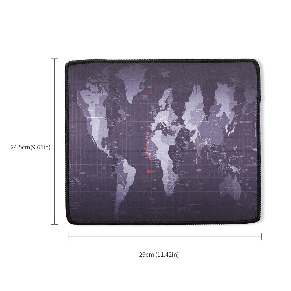 Mouse Pad Rubber Mouse Pad Locking Edge Design Gaming Mouse Pad Anti-skid Wear-resistant Mouse Pad for Home Office