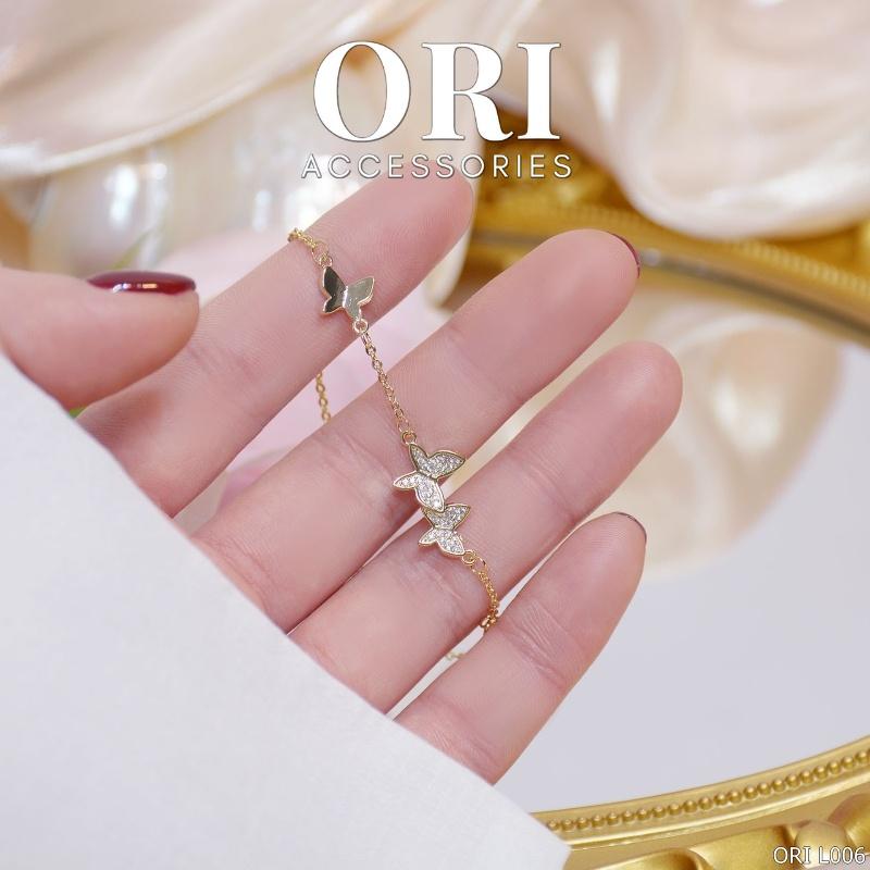 Vòng tay nữ Cánh bướm Christabel xinh xắn thời trang ORI ACCESSORIES L006