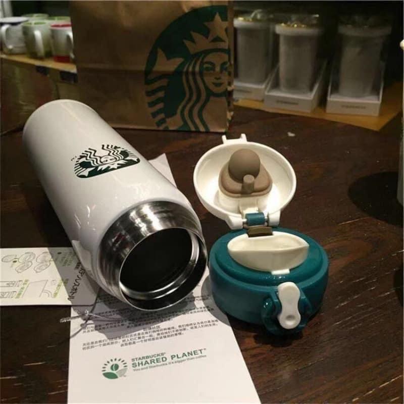 Sét 3 món cốc và bình giữ nhiệt StarBuck