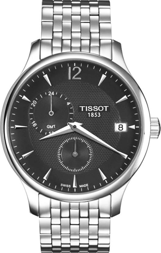 Đồng Hồ Nam Dây Thép Không Gỉ Tissot T063.639.11.067.00 (42mm) - Đen