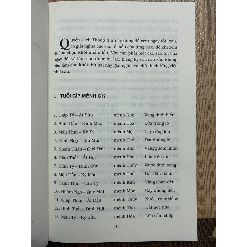 Sách - Thông thư (bìa mềm)