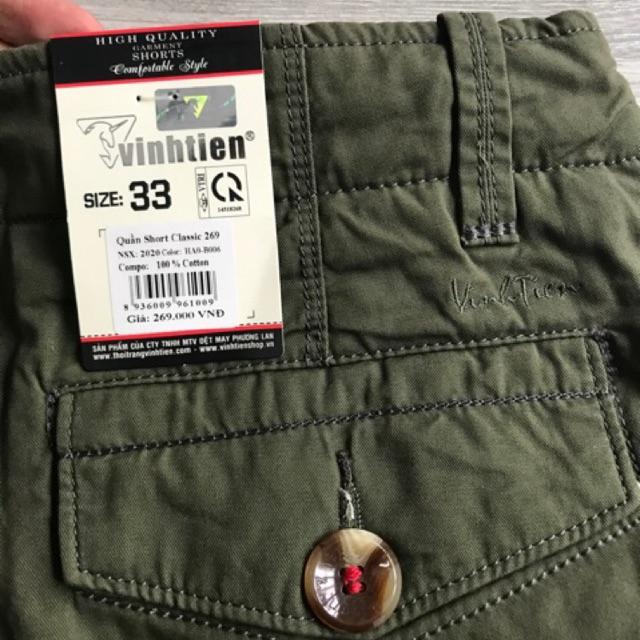 Quần short ngố kaki nam trung niên hàng cty cao cấp có size 100kg ẢNH THẬT