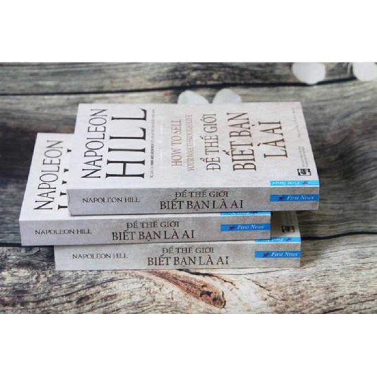 Sách-Để Thế Giới Biết Bạn Là Ai - First News