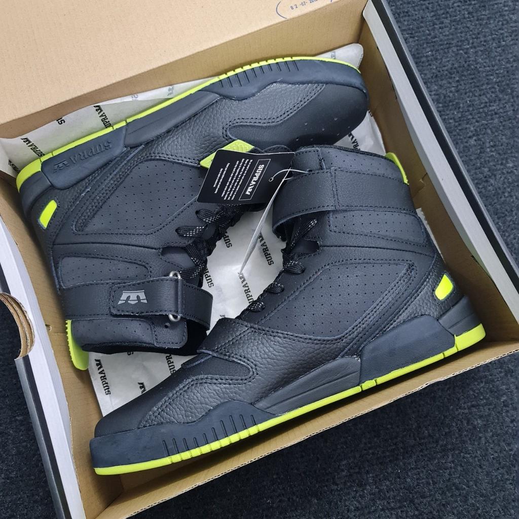 Giày nam Supra Breaker Black Neon