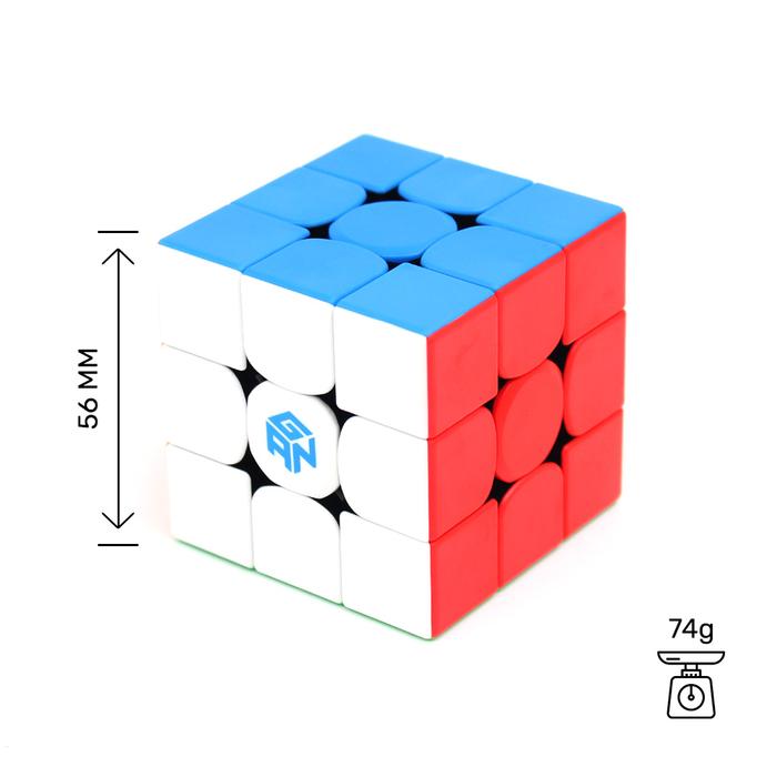 Rubik 3x3 GAN 356 M 2020 with GES có nam châm bản cao cấp đủ phụ kiện mã RUBIK GAN356M-2