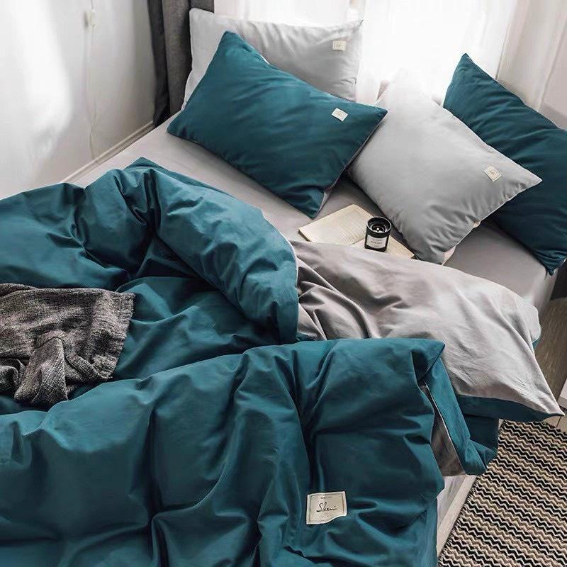 Chăn Ga Gối Đệm Cotton TC M2T Bedding Phong Cách Hàn Quốc Ga Giường Bo Chun Đủ Mọi Kích Thước Theo Yêu Cầu